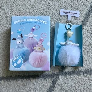 Sanrio Characters Doggie Friends Chain Mini - Blue